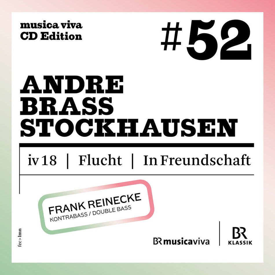 the album cover for Frank Reinecke - 52 - Frank Reinecke
