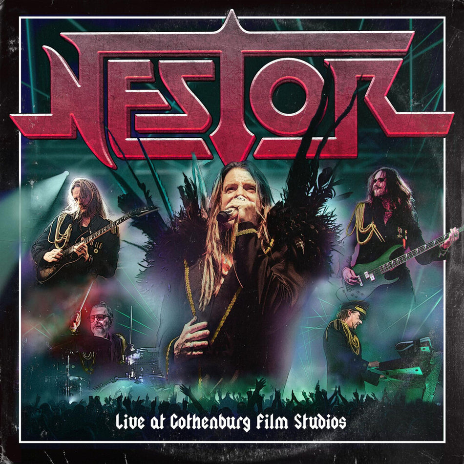 the album cover for Nestor - Live at Gothenburg Film Studios