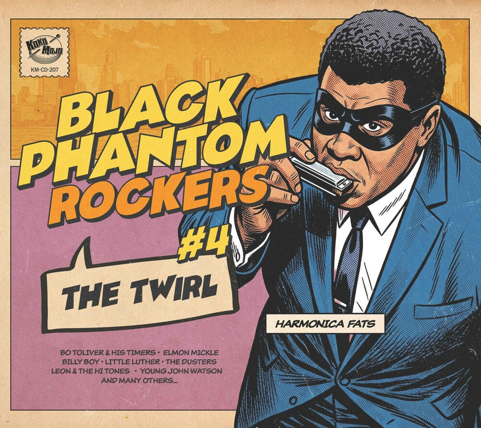 the album cover for Black Phantom Rockers 4 / Various - Black Phantom Rockers 4 / Various
