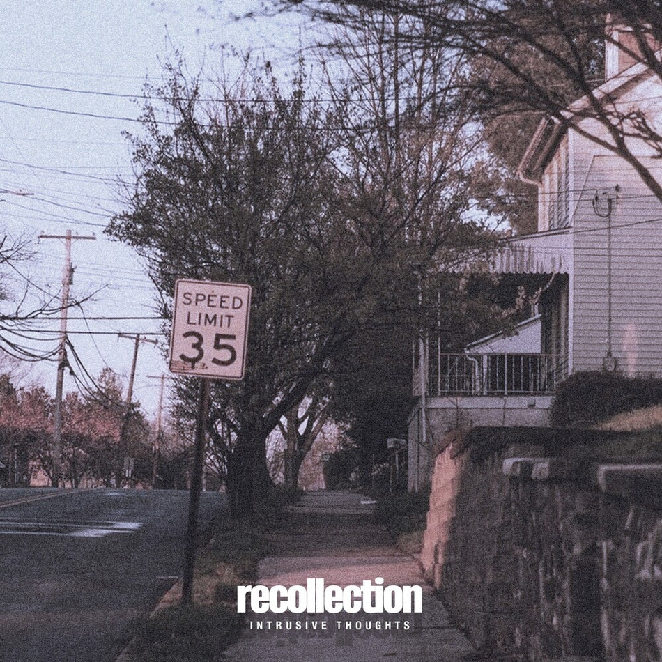 the album cover for Recollection - Intrusive Thoughts