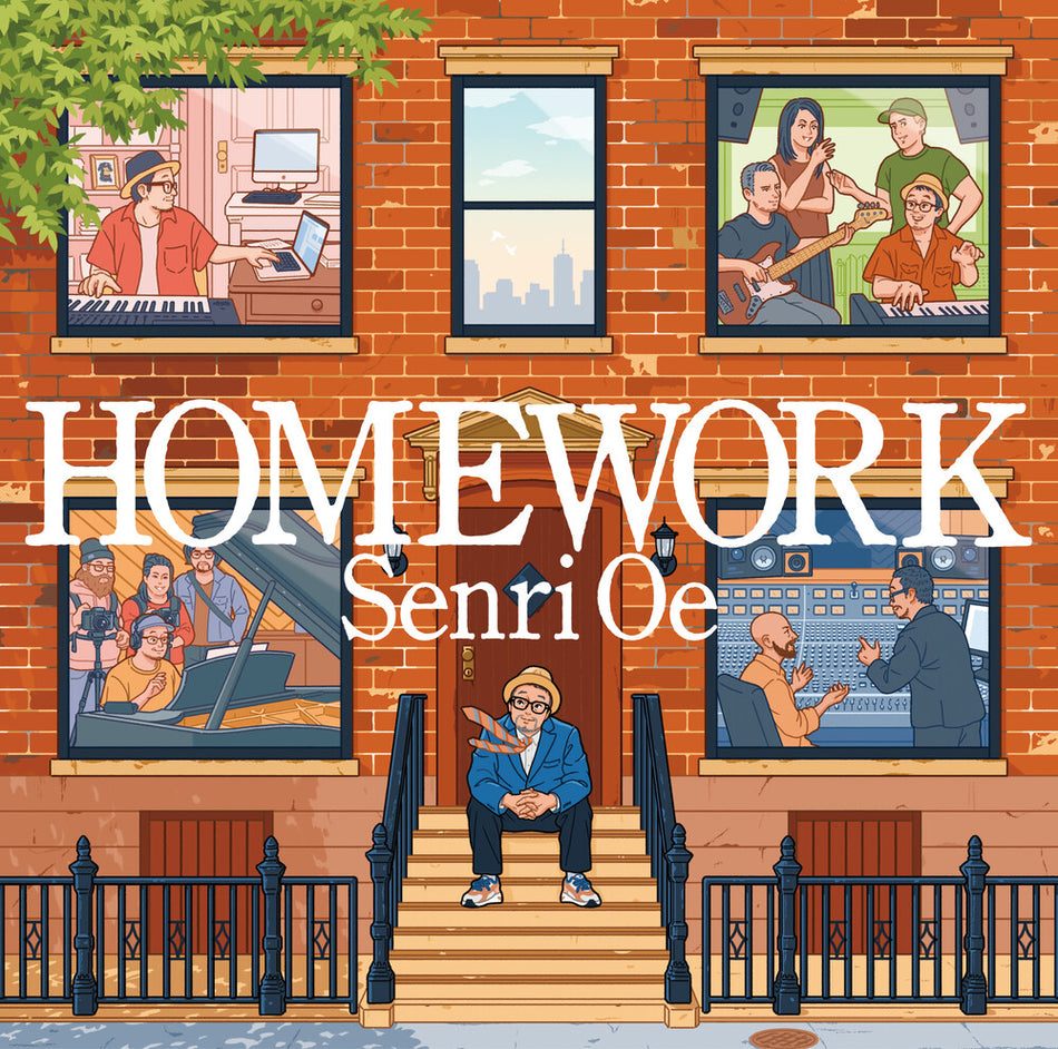 the album cover for Senri Oe - Homework