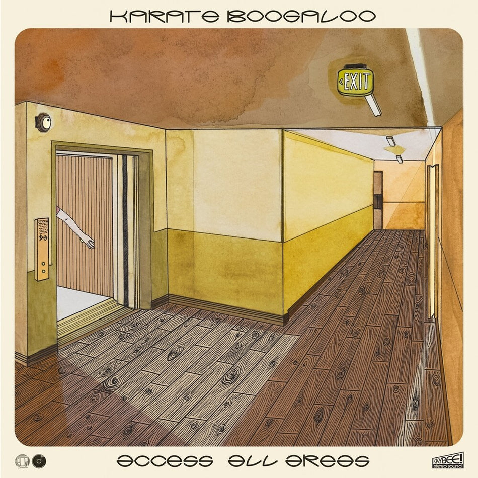 the album cover for Karate Boogaloo - Access All Areas