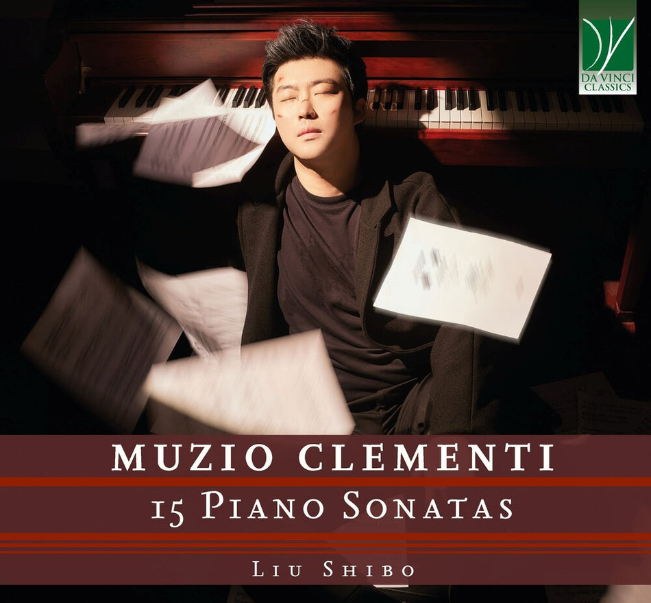 the album cover for Shibo Liu - Muzio Clementi: 15 Piano Sonatas (3cd)