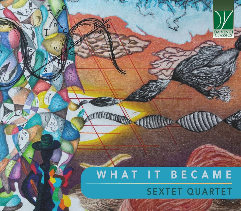the album cover for Sextet Quartet - What It Became