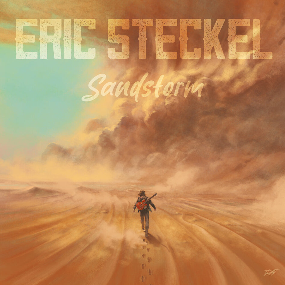 the album cover for Eric Steckel - Sandstorm [Digipak]