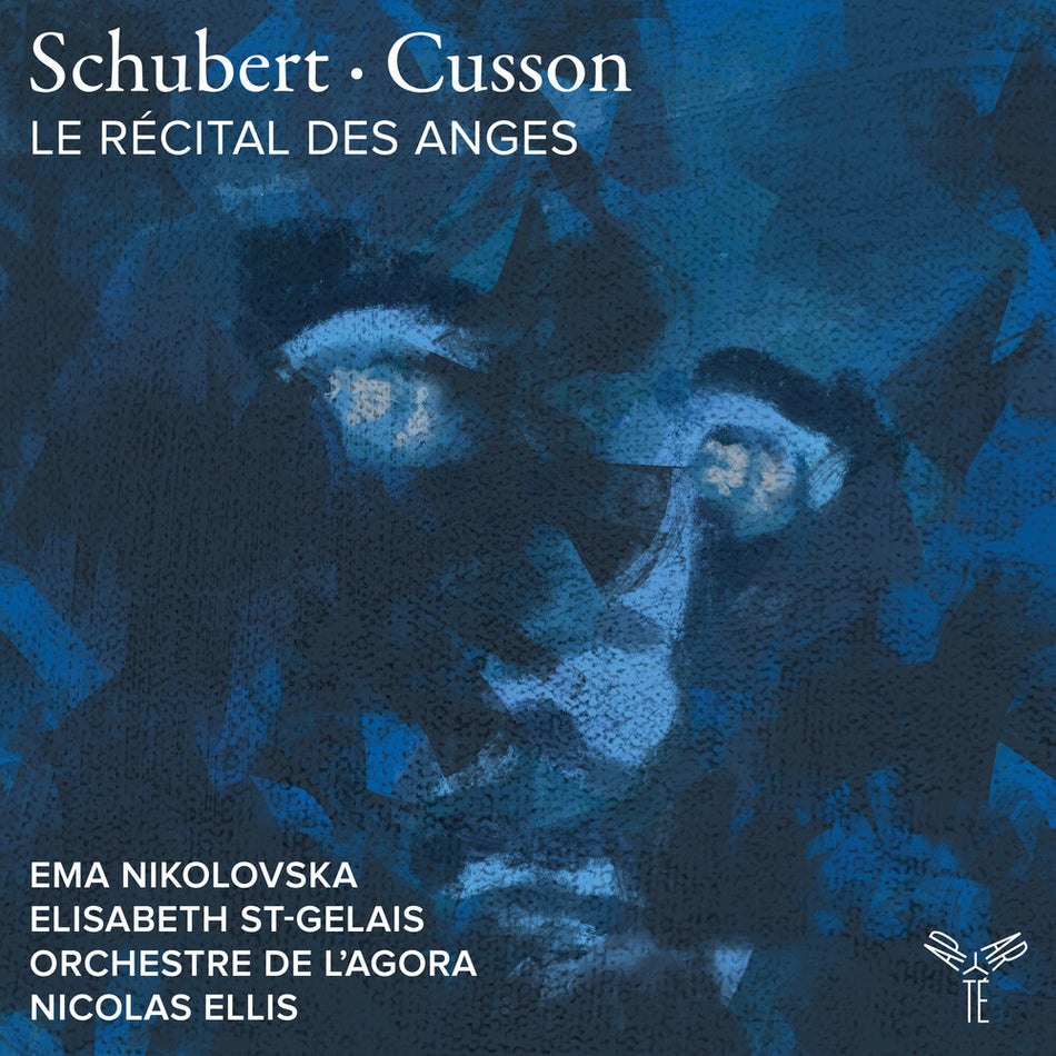 the album cover for Orchestre De L'agora & Nicolas Ellis - Schubert Cusson: Le Recital Des Anges