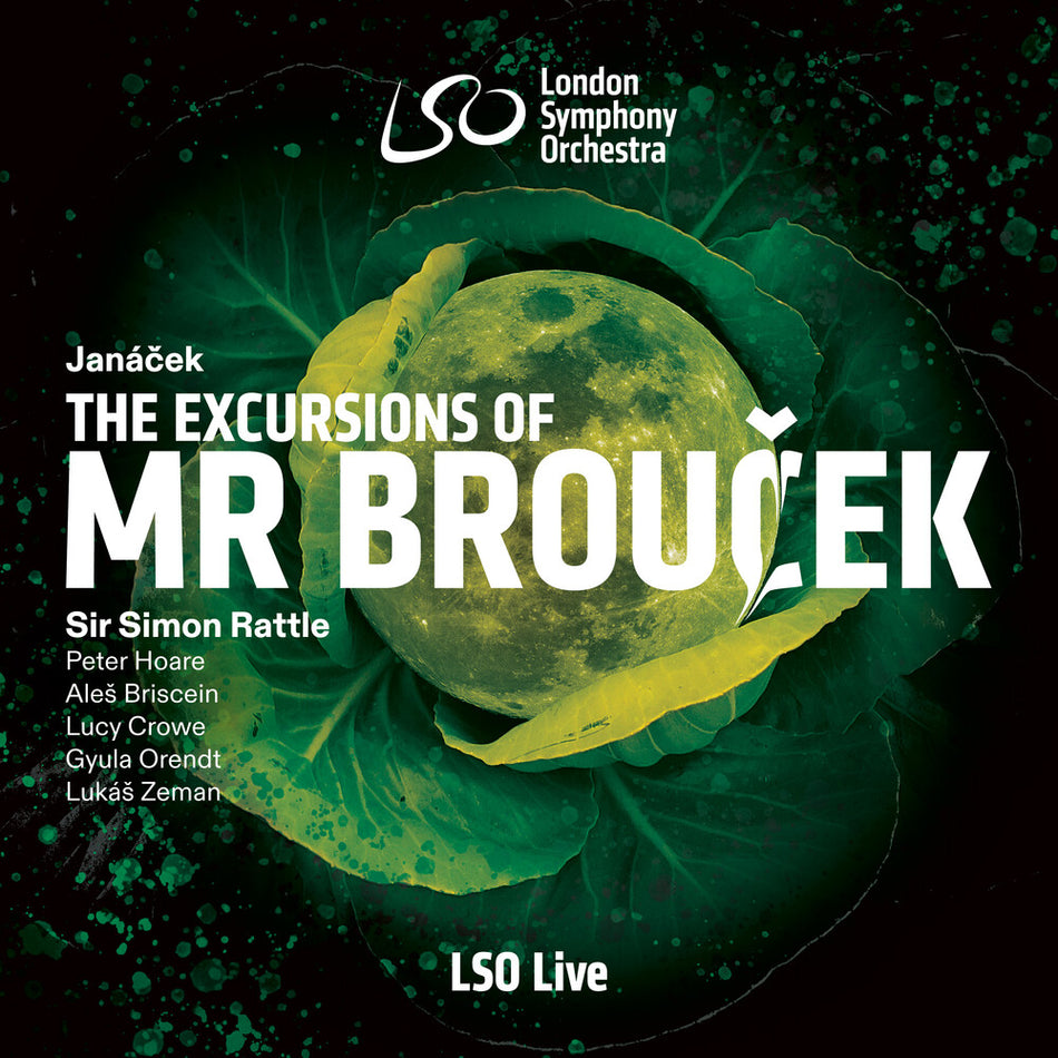 the album cover for London Symphony Orchestra - Janacek: The Excursions Of Mr Broucek