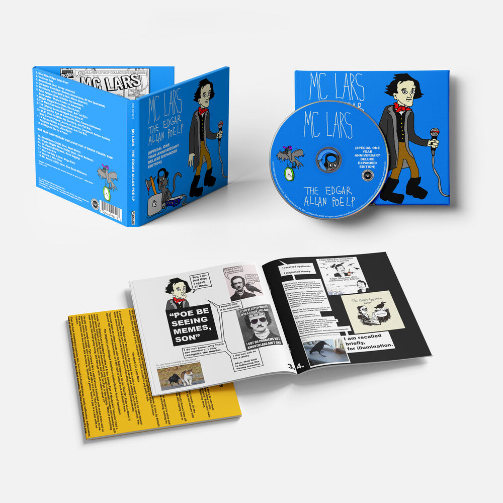 the album cover for Mc Lars - Edgar Allan Poe [Deluxe] (Aniv) (Exp)