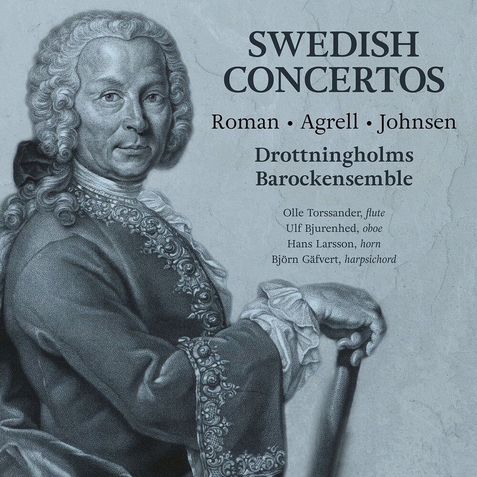 the album cover for Drottningholms Barockensemble - Swedish Concertos