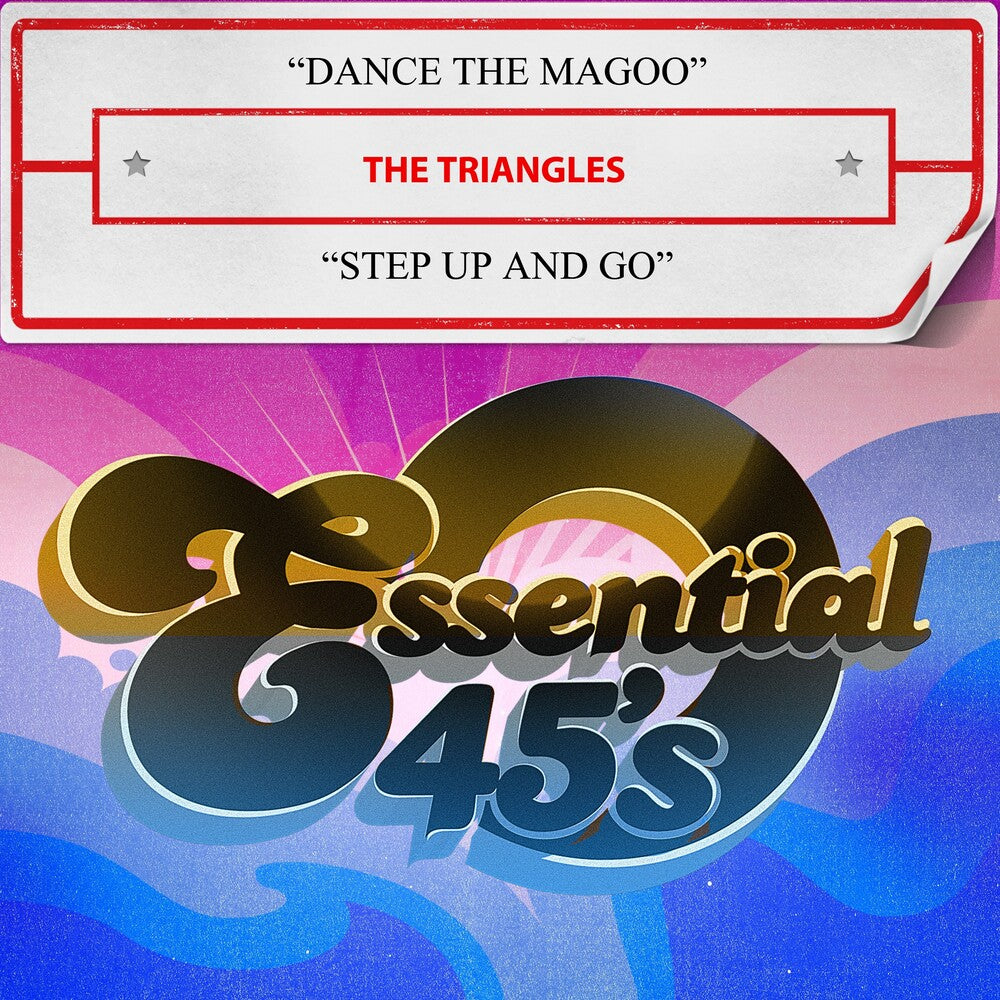 the album cover for Triangles - Dance The Magoo / Step Up And Go (Mod)