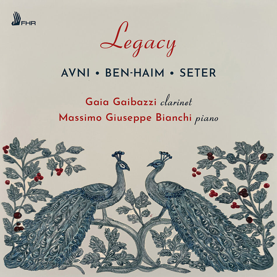 the album cover for Gaia Gaibazzi - Avni Ben-Haim & Seter: Legacy - Complete Works For
