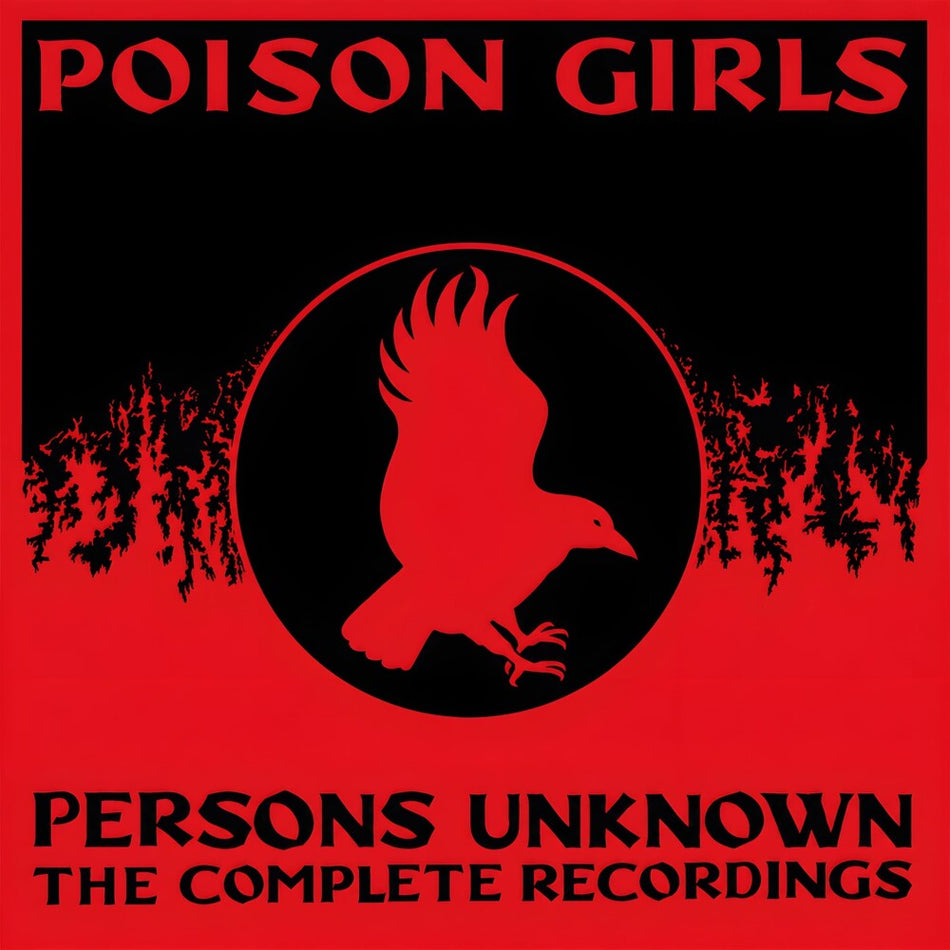 the album cover for Poison Girls - Persons Unknown: The Complete Recorded History