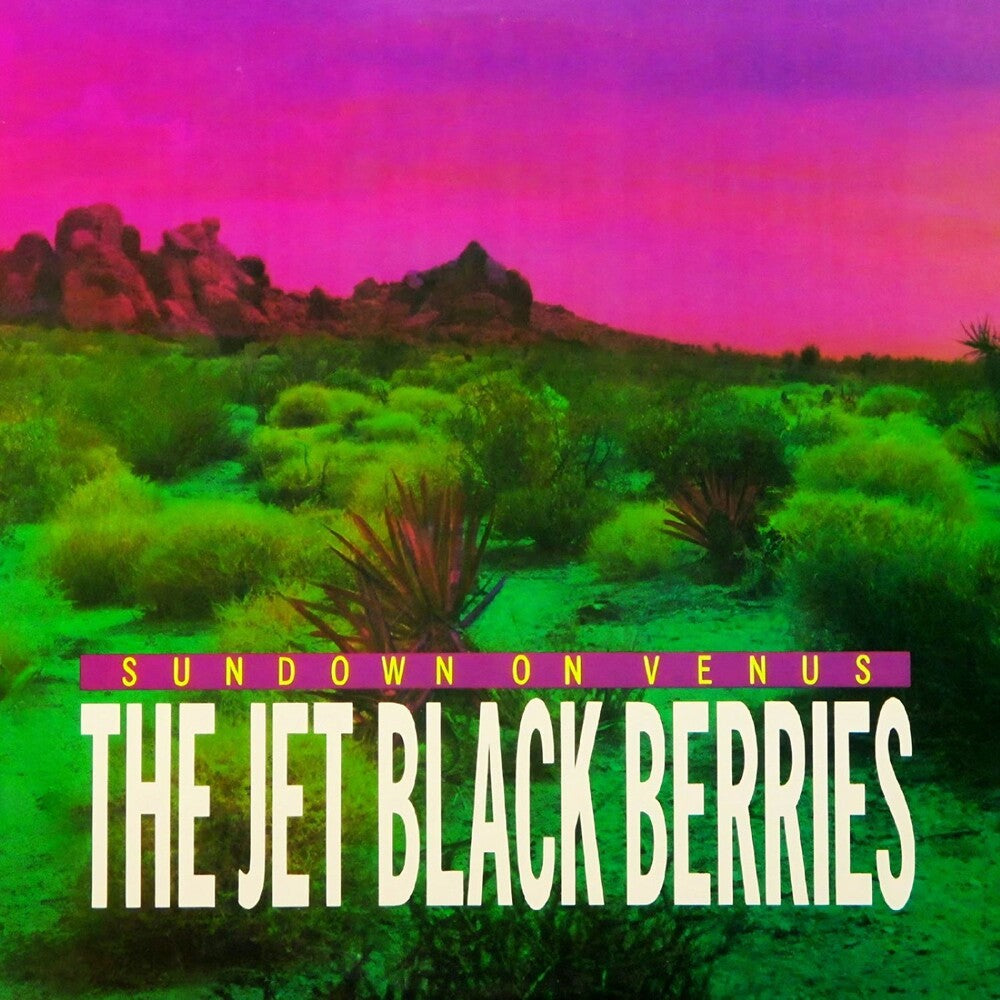 the album cover for Jet Black Berries - Sundown On Venus (Definitive Edition) [Color]