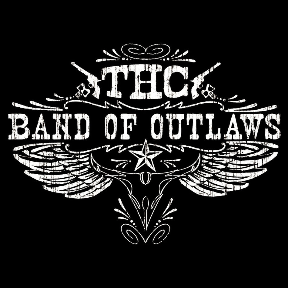 the album cover for Texas Hippie Coalition - Band Of Outlaws