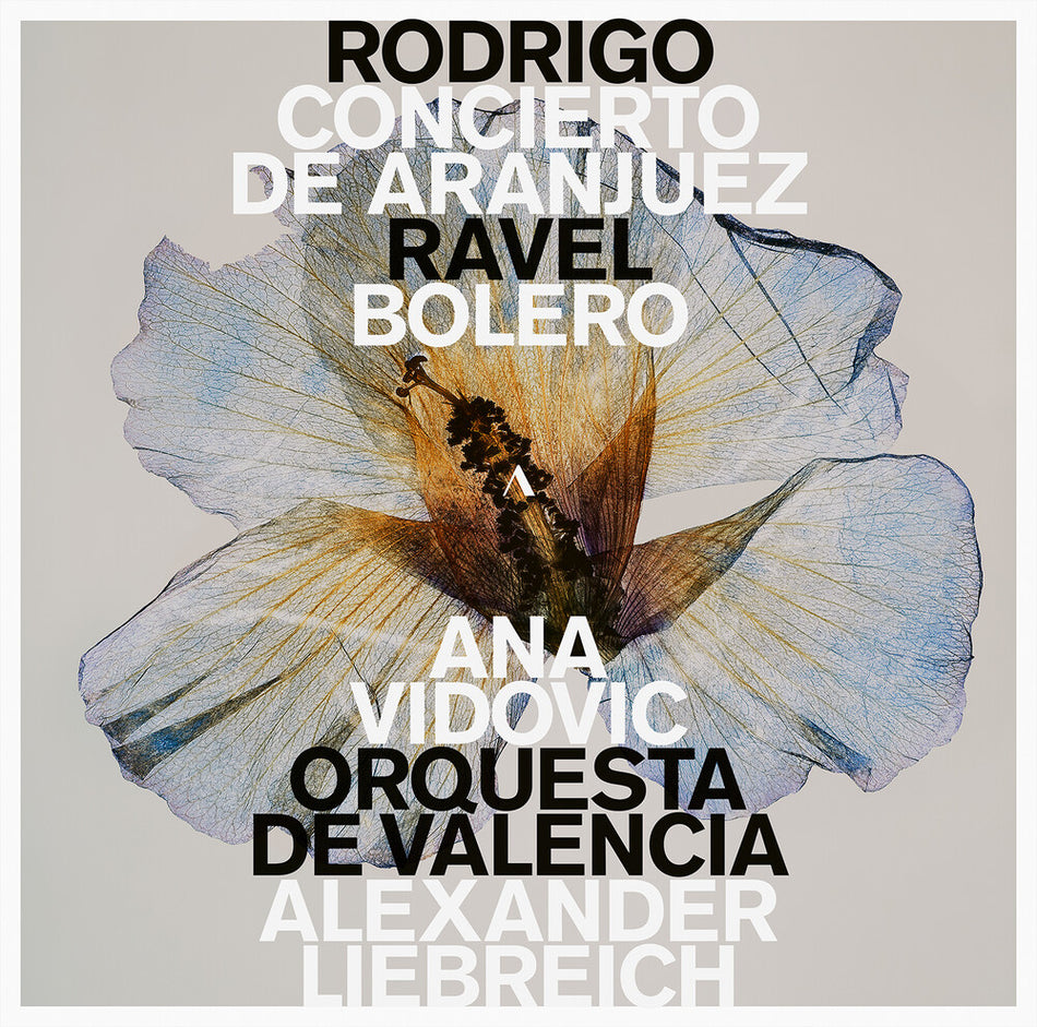 the album cover for Ana Vidovic - Joaquin Rodrigo: Concierto De Aranjuez Maurice
