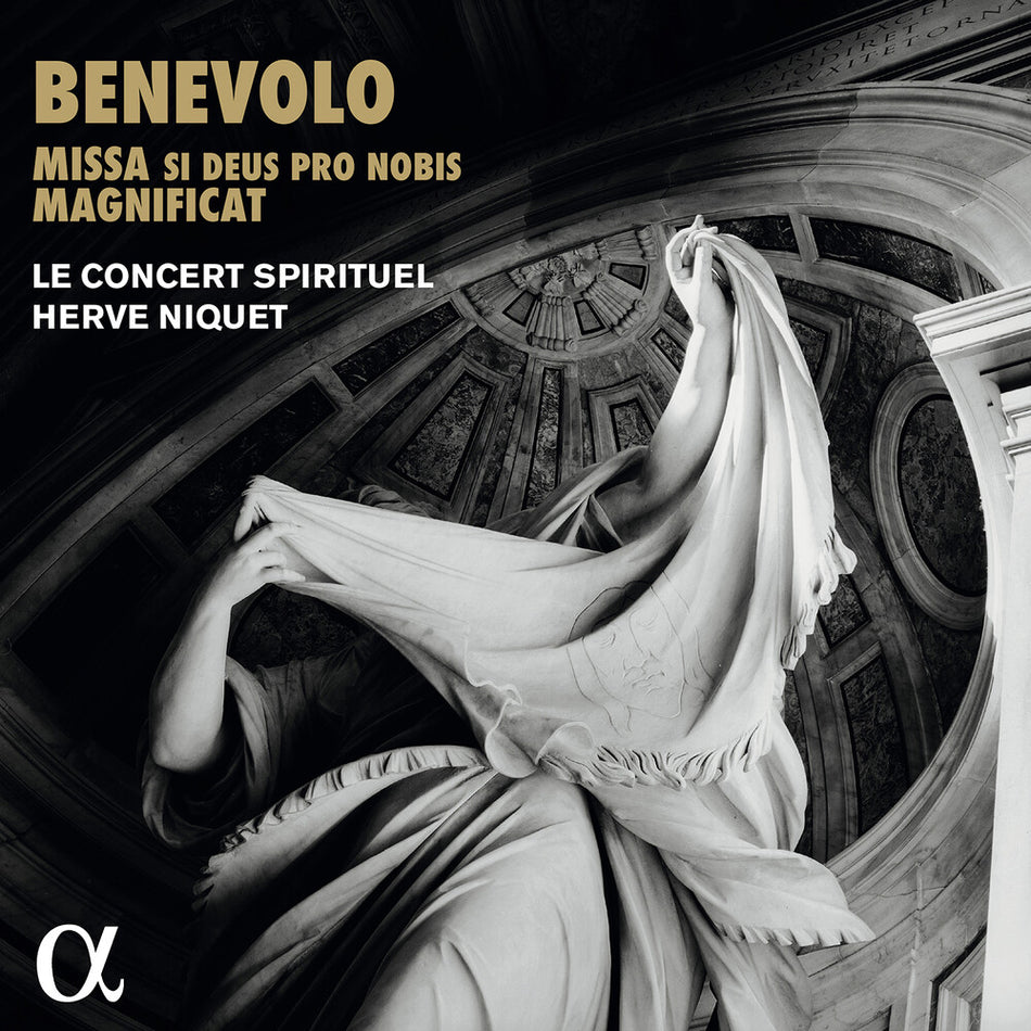 the album cover for Herve Niquet - Benevolo: Missa Si Deus Pro Nobis & Magnificat