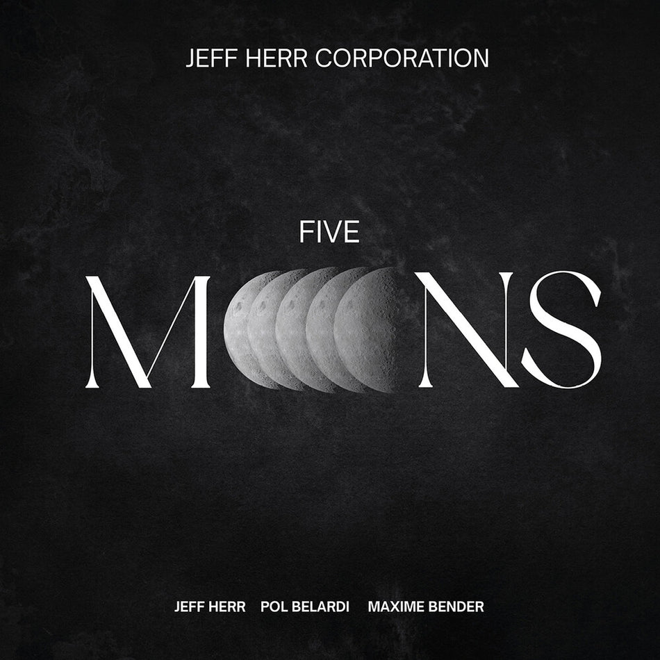 the album cover for Jeff Herr - Five Moons