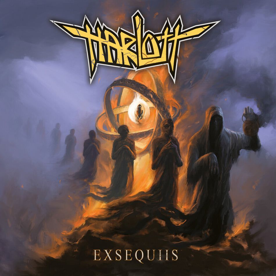the album cover for Harlott - Exsequiis