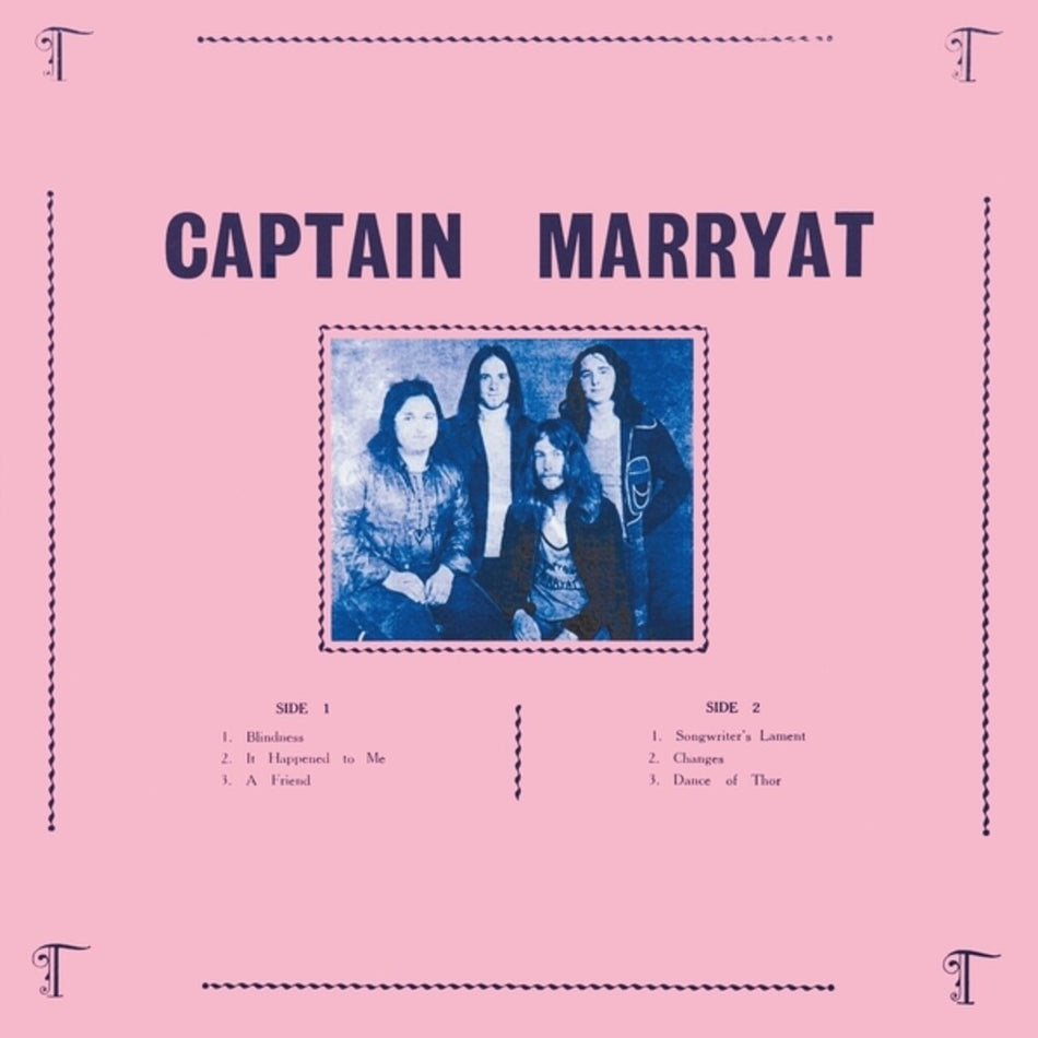 the album cover for Captain Marryat - Captain Marryat