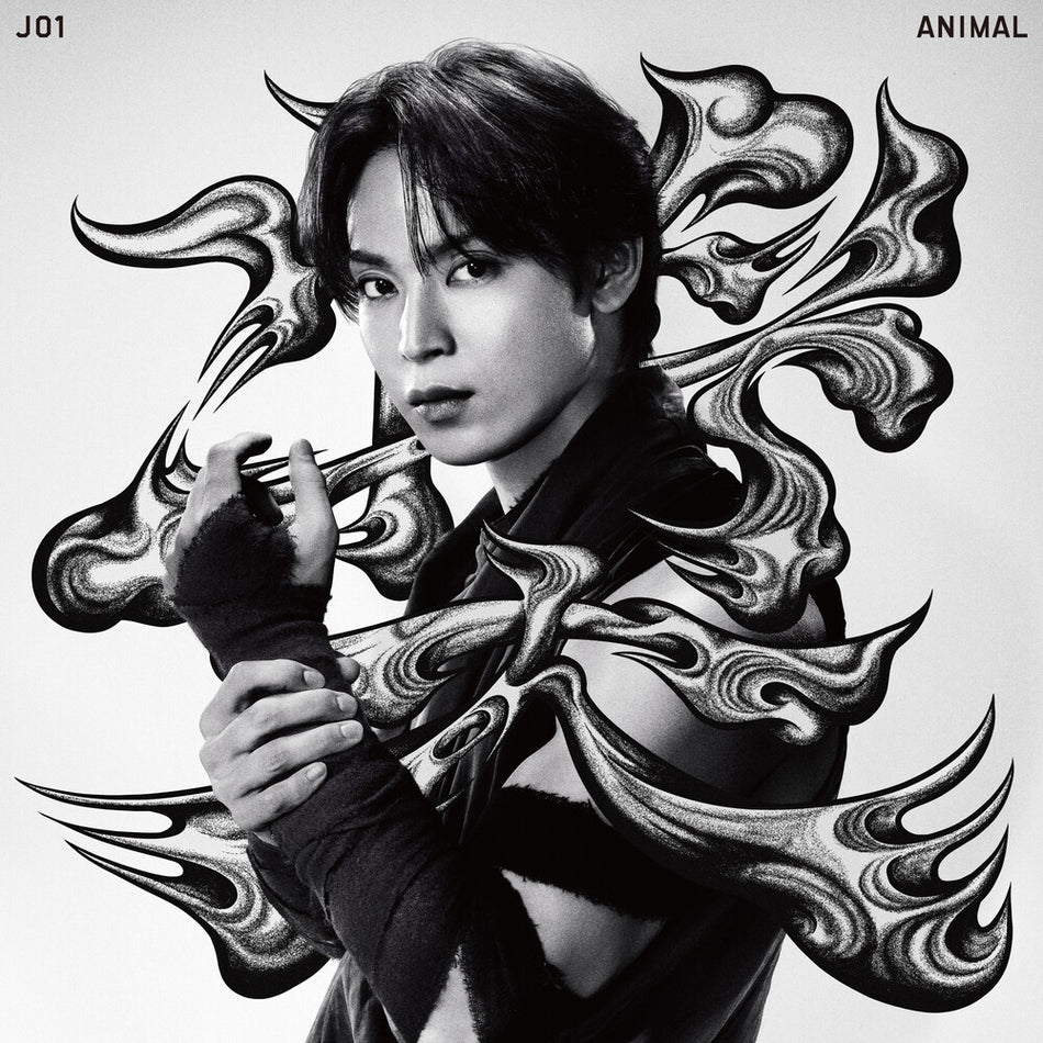 the album cover for JO1 - ANIMAL [Member Solo Jacket Ver Sho]