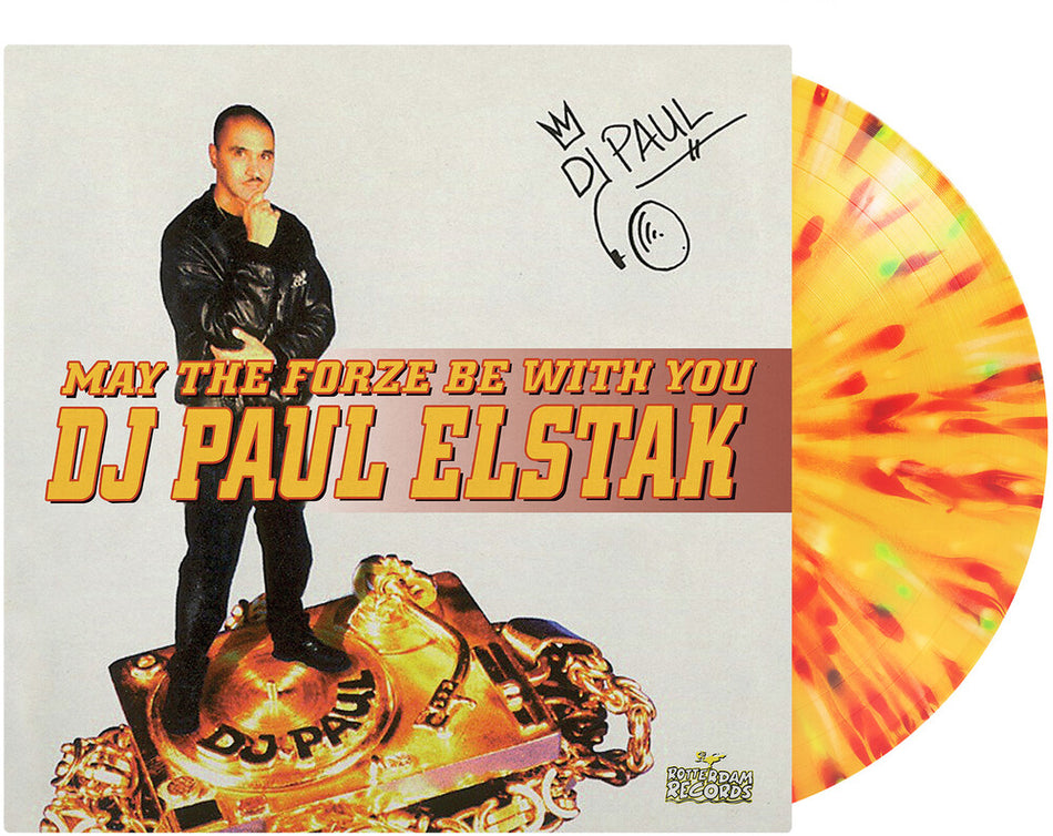 the album cover for Paul Elstak - May The Forze Be With You [Colored Vinyl] (Grn) (Ofgv)