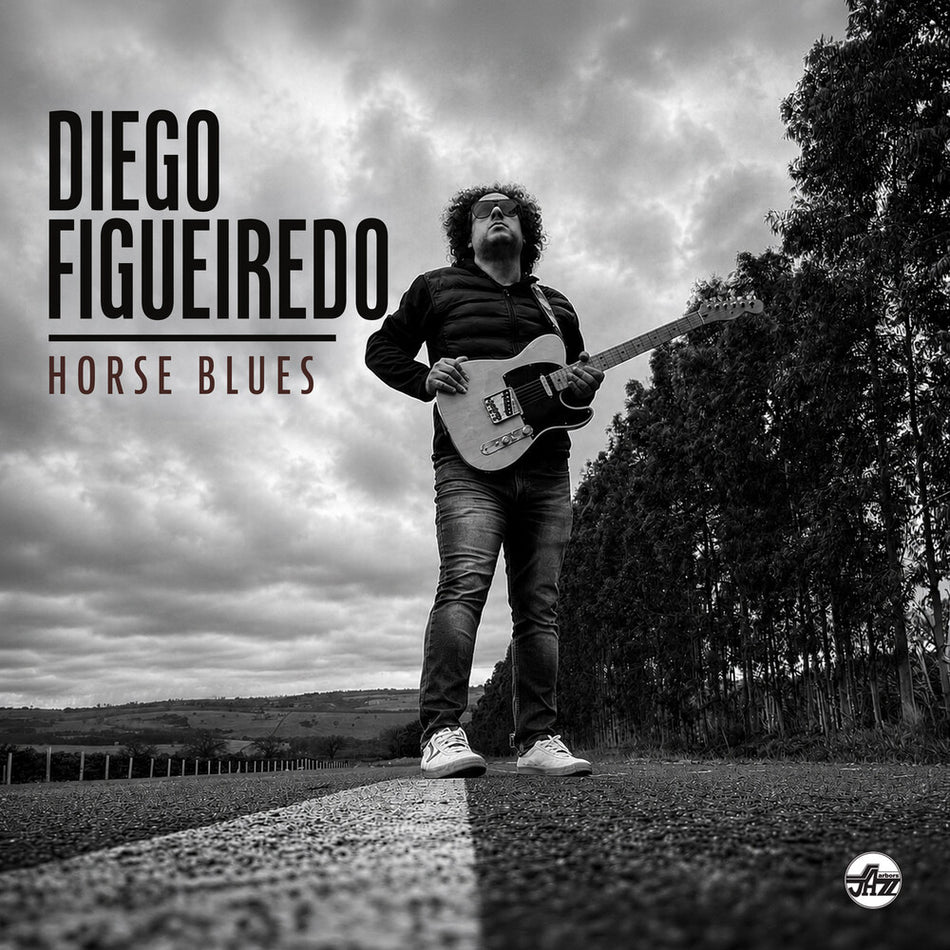 the album cover for Diego Figueiredo - Horse Blues