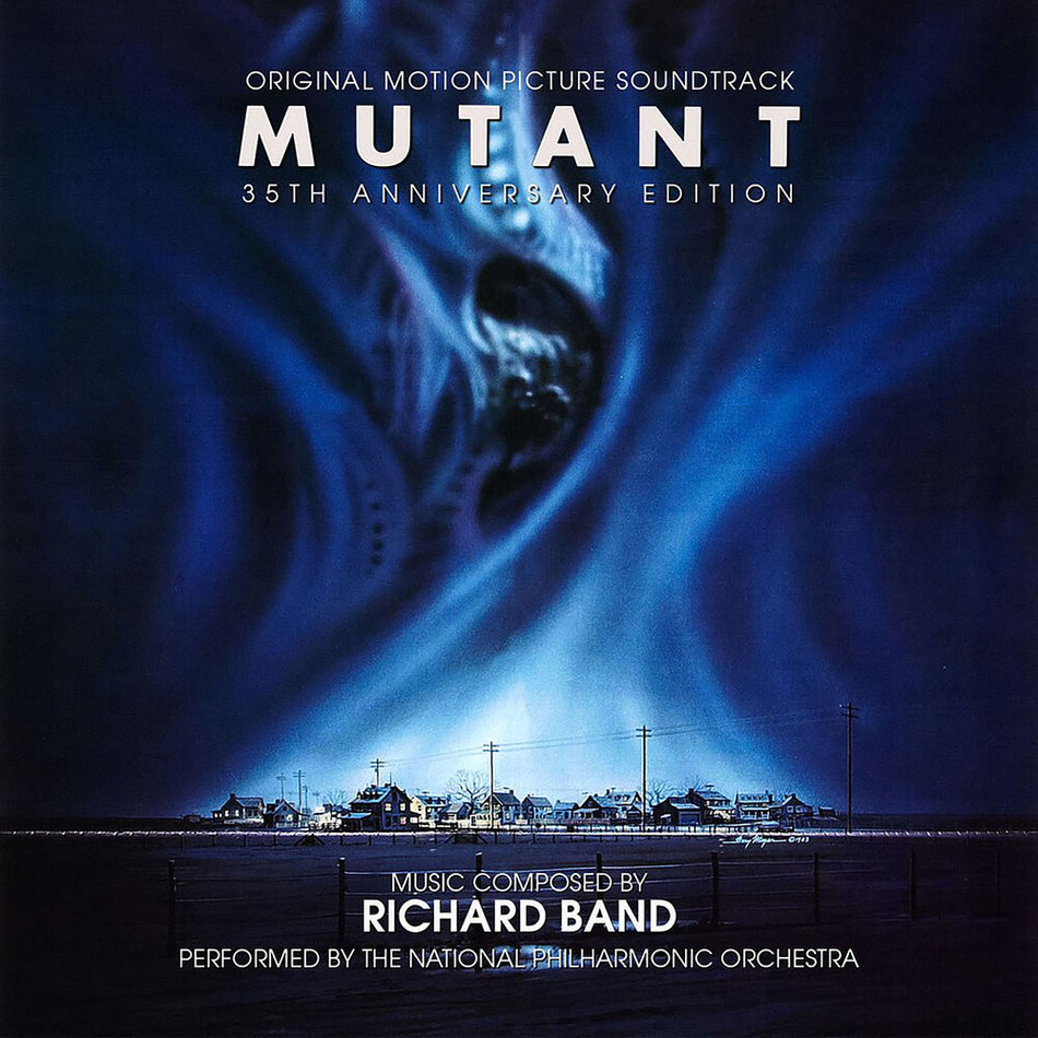 the album cover for Richard Band  (Aniv) - Mutant - O.S.T. (Aniv)