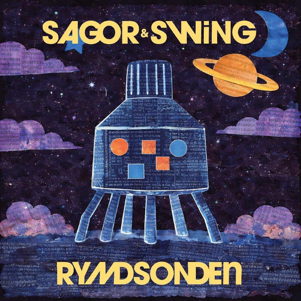 the album cover for Sagor & Swing - Rymdsonden