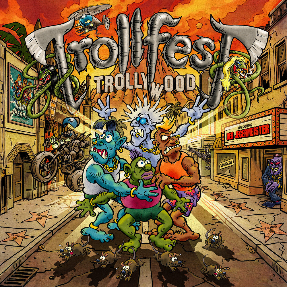 the album cover for Trollfest - Trollywood [Digipak]