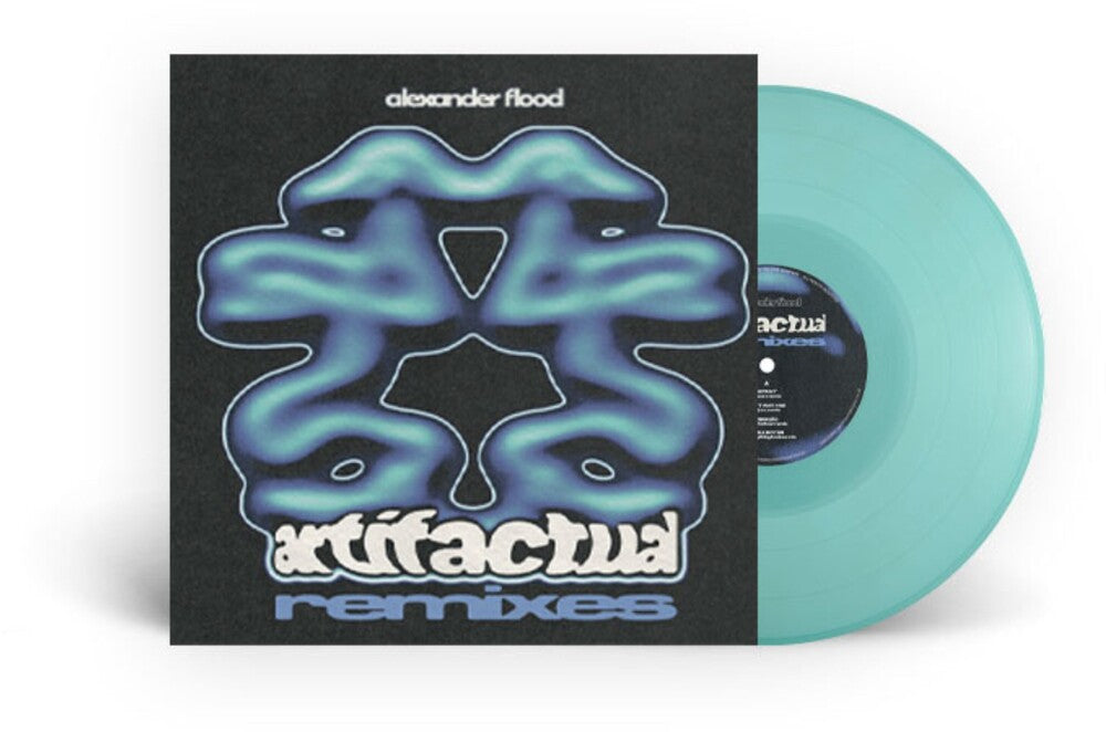 the album cover for Alexander Flood - Artifactual Remixes (Blue) [Colored Vinyl]