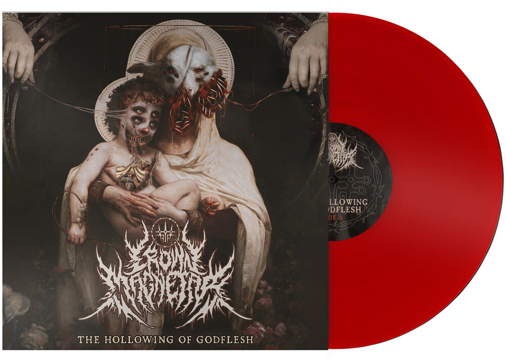 the album cover for Crown Magnetar - Hollowing Of Godflesh [Colored Vinyl]