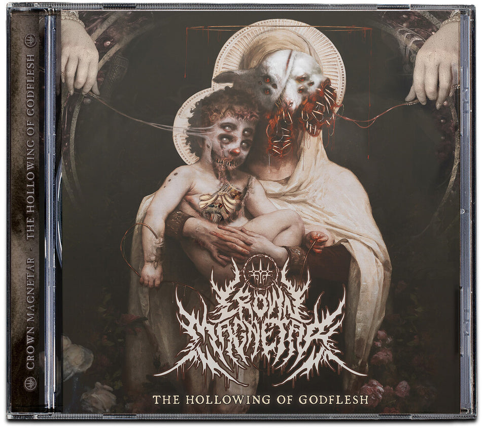 the album cover for Crown Magnetar - Hollowing Of Godflesh (Jewl)