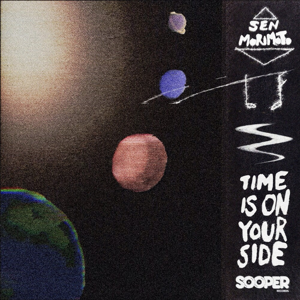 the album cover for Sen Morimoto - Time Is On Your Side [Clear Vinyl] (Red)
