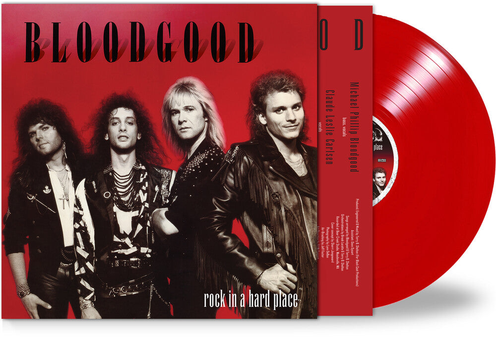 the album cover for Bloodgood - Rock In A Hard Place [Colored Vinyl] [Limited Edition] [Remastered]