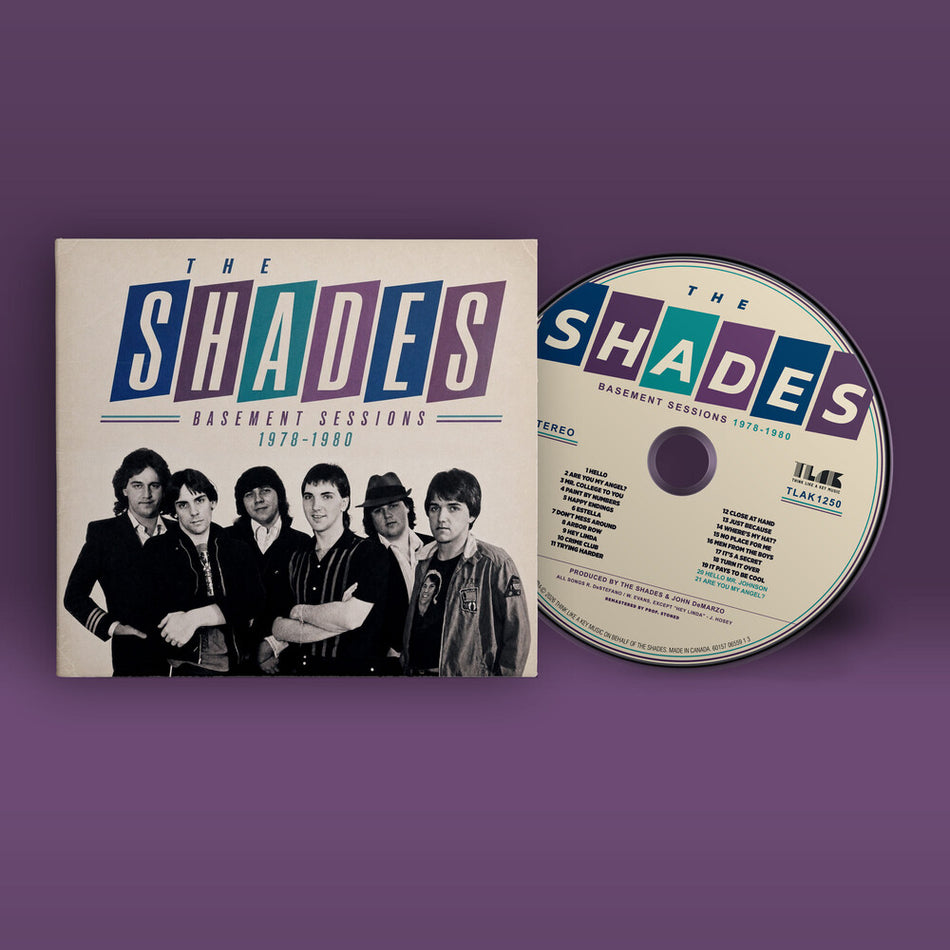 the album cover for Shades - Basement Sessions 1978-1980 [Digipak]