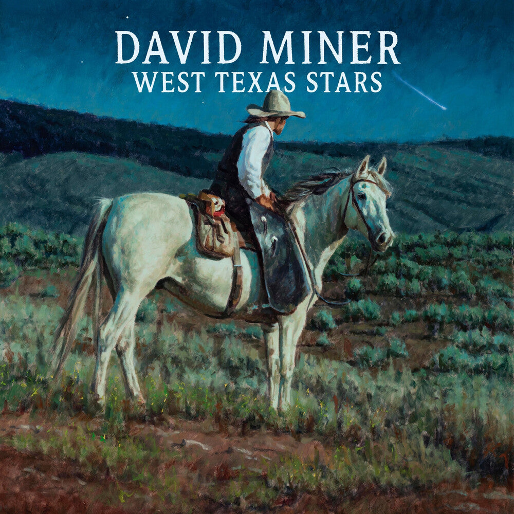 the album cover for David Miner - West Texas Stars