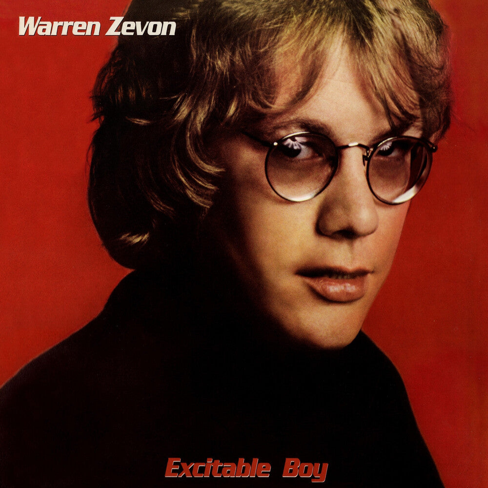 the album cover for Warren Zevon - Excitable Boy [Colored Vinyl] [Limited Edition] (Red)