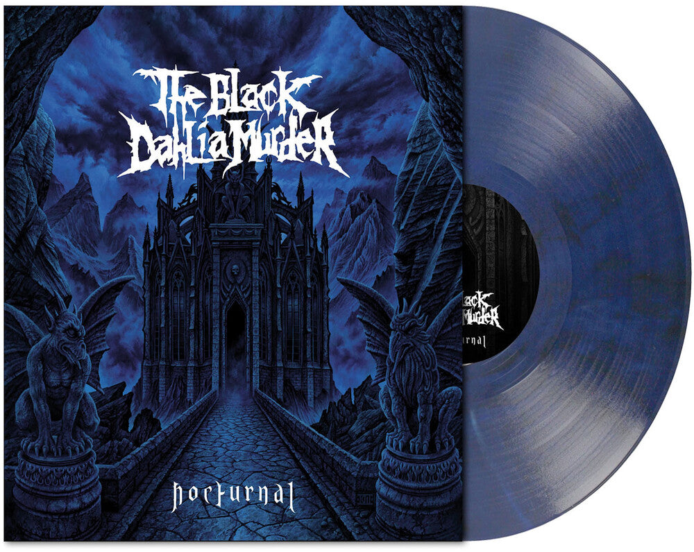 the album cover for Black Dahlia Murder - Nocturnal (Blk) (Blue) [Colored Vinyl] (Gry) (Mrb)