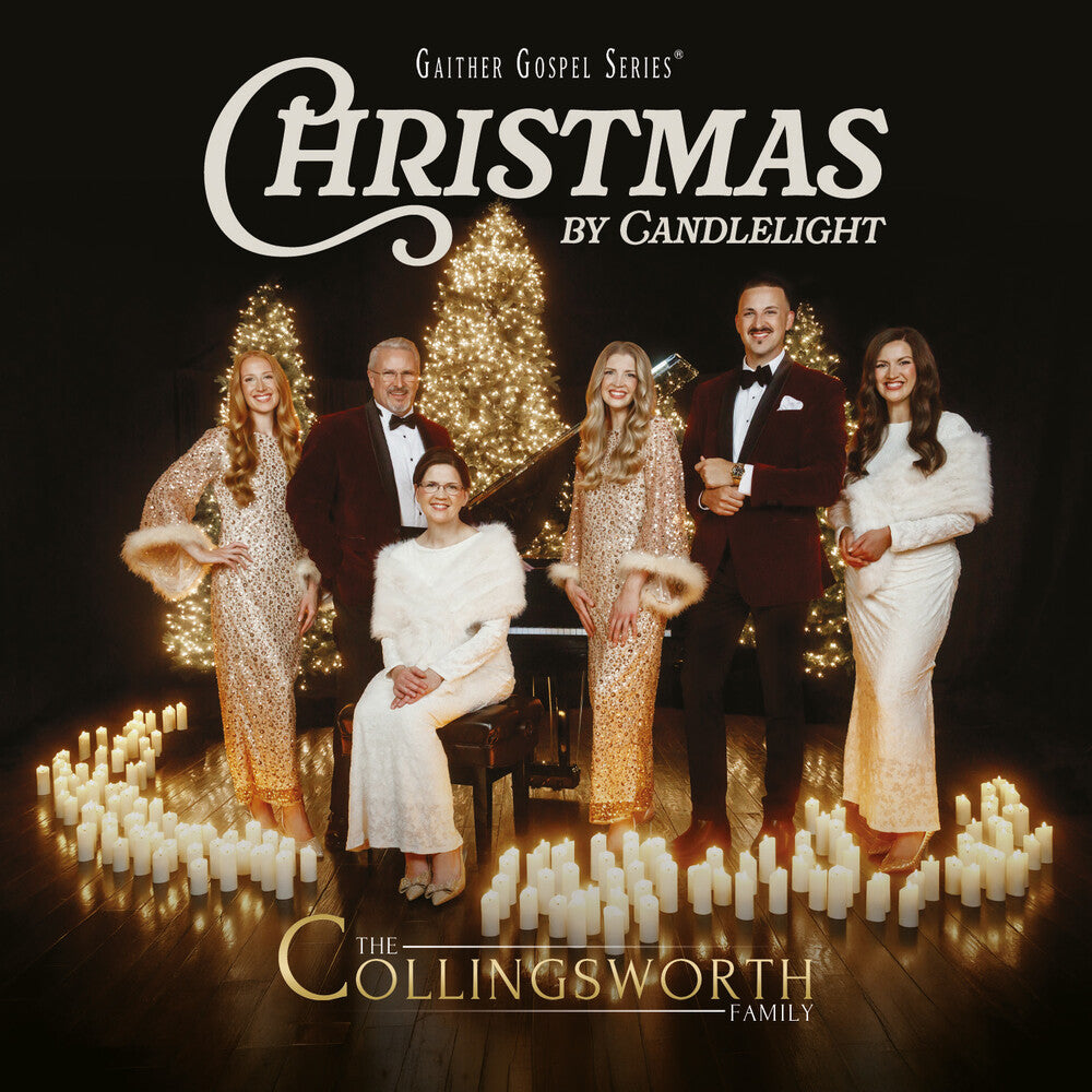 the album cover for Collingsworth Family - Christmas By Candlelight