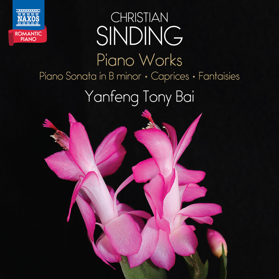 the album cover for Yvnfeng Bai  Tony - Sinding: Pno Works