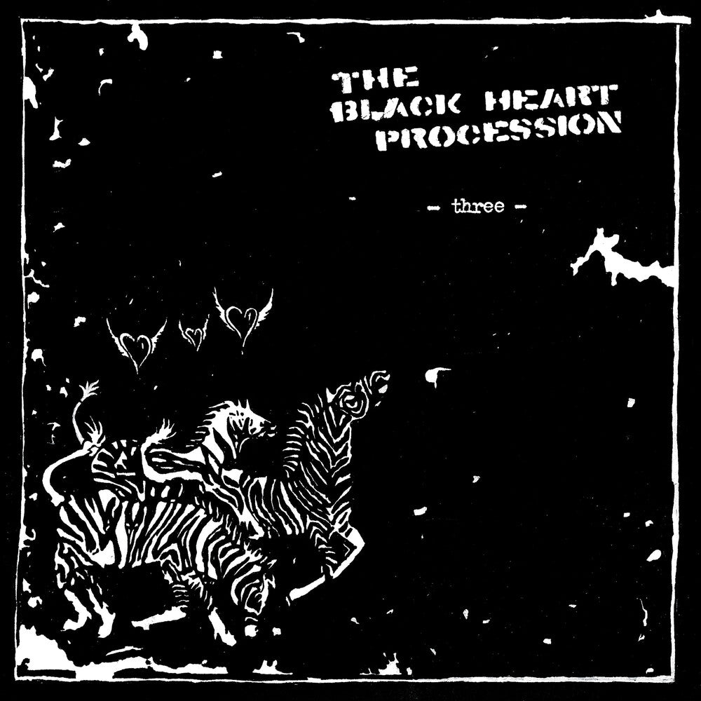 the album cover for Black Heart Procession - Three