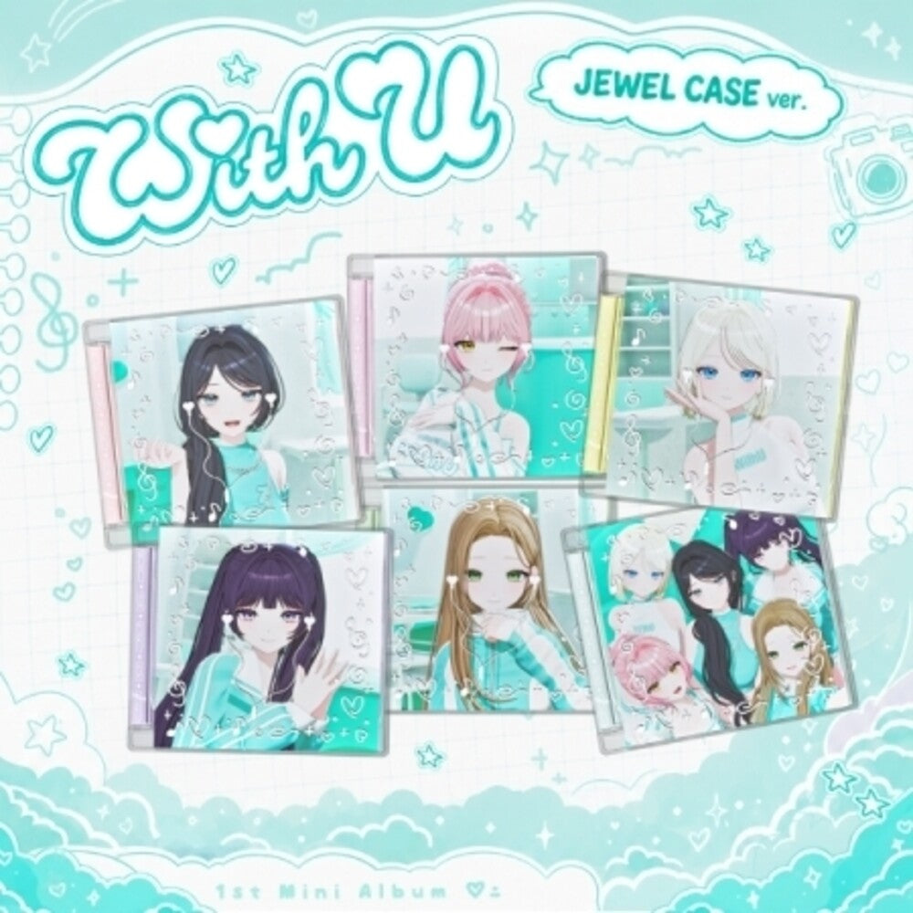 the album cover for Mw:Meu - With U (Jewelcase - Random Cover (Asia)