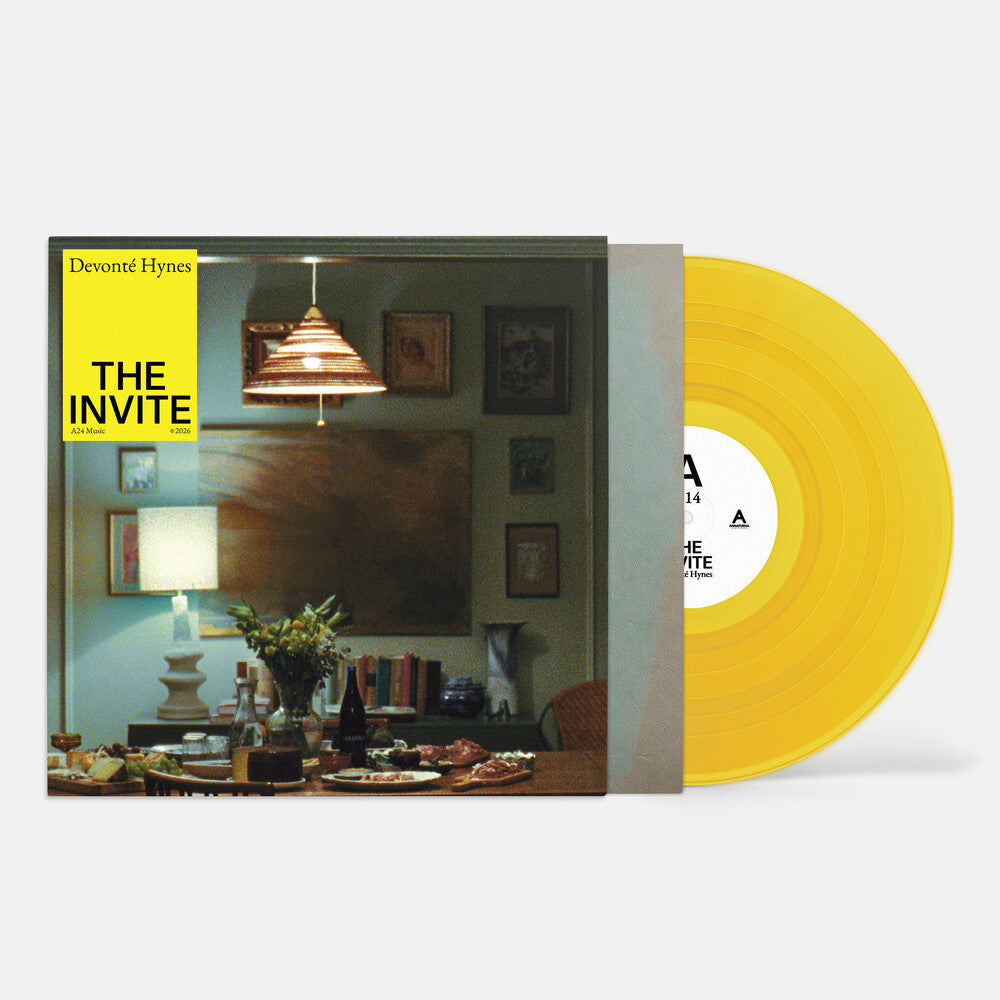 the album cover for Devonte Hynes  (Colv) (Ylw) - Invite - O.S.T. [Colored Vinyl] (Ylw)