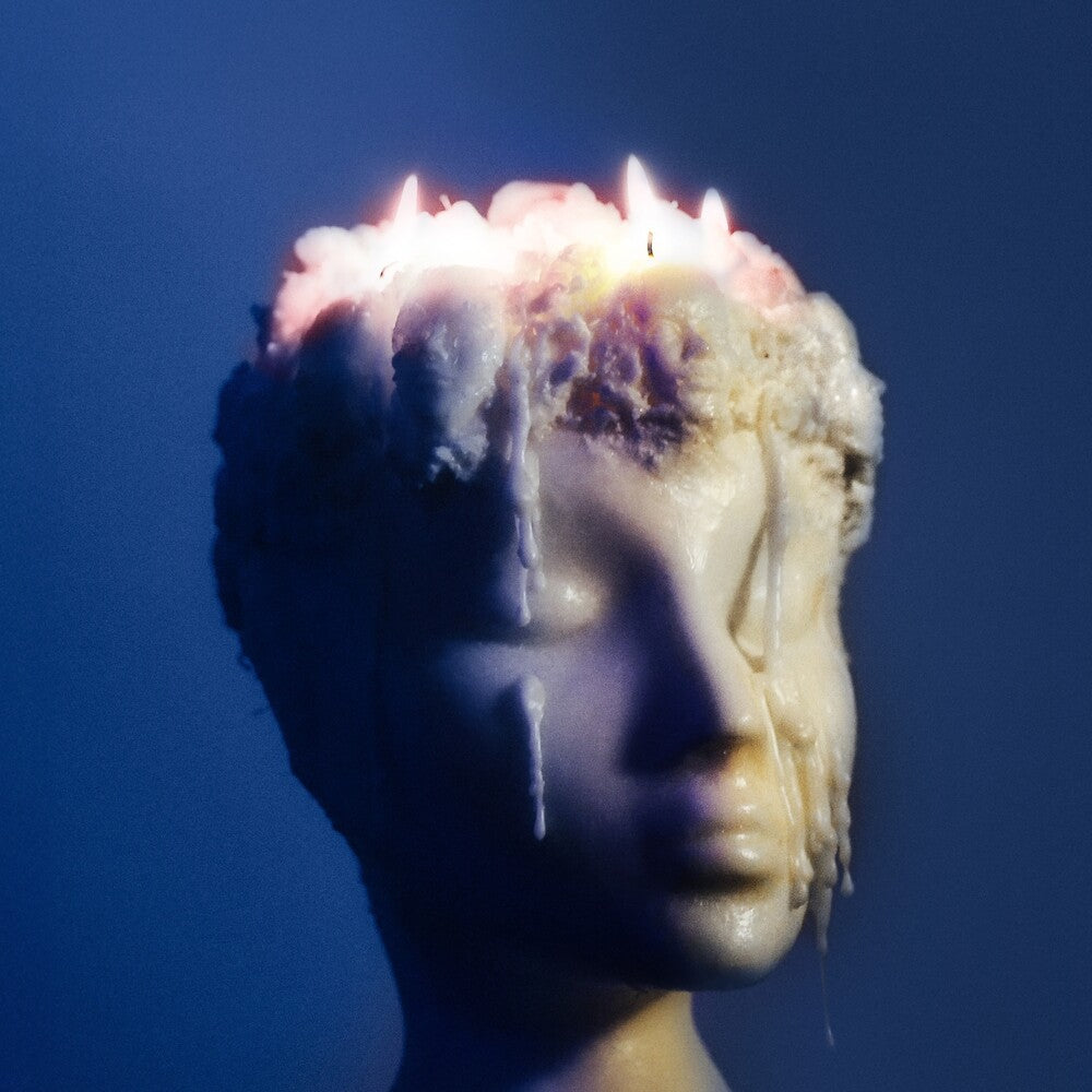 the album cover for Night Swimming - Melting Sometimes Bleeding - Ecomix Vinyl (Ecov)