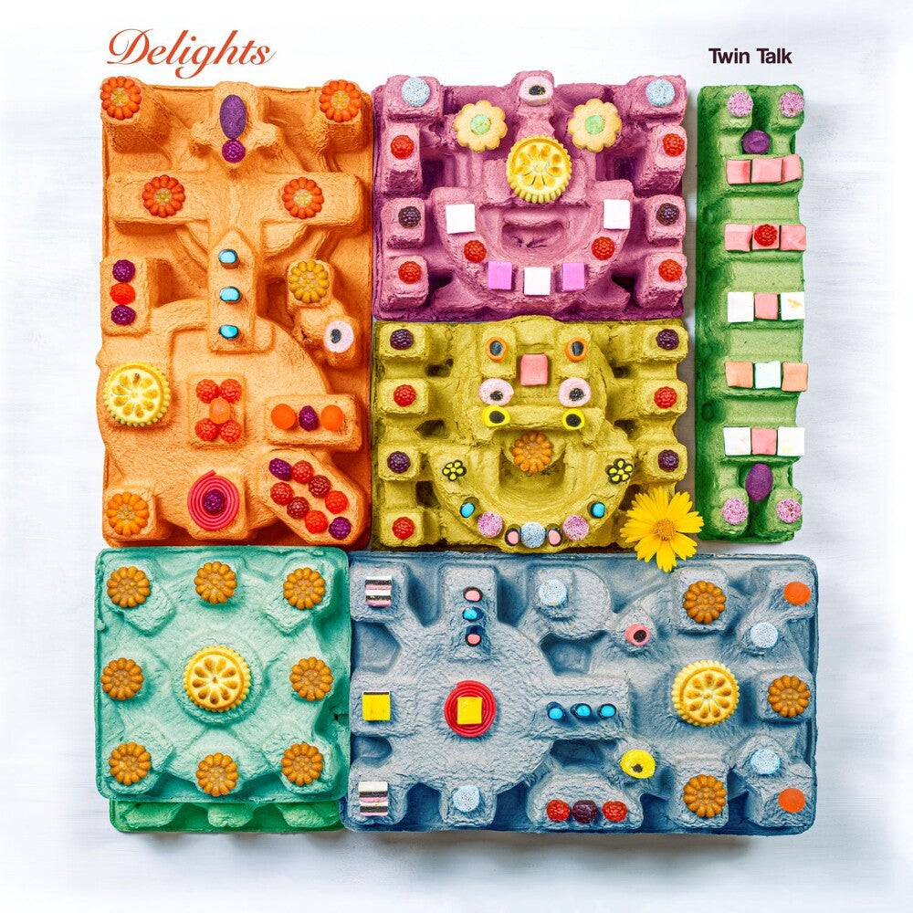 the album cover for Twin Talk - Delights