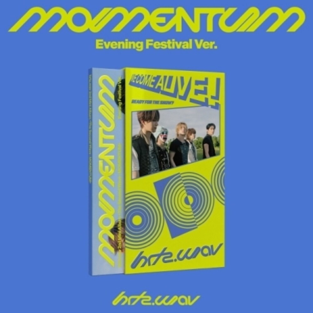 the album cover for Hrtz.Wav - Momentum (Evening Festival) (Asia)