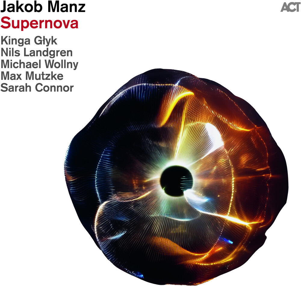 the album cover for Jakob Manz - Supernova