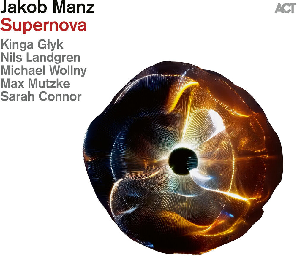 the album cover for Jakob Manz - Supernova