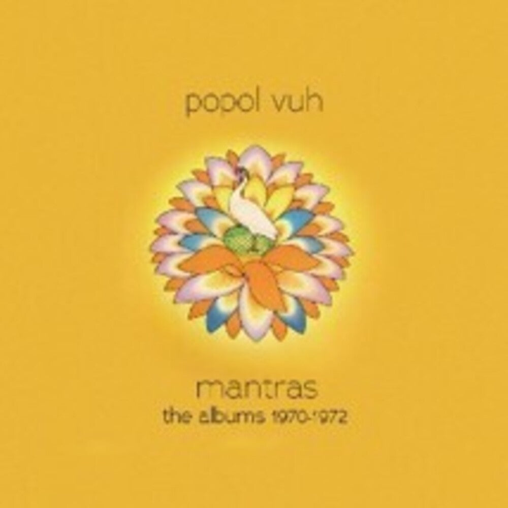the album cover for Popol Vuh - Mantras The Albums 1970-1972 - 4cd + Blu-Ray (Box)