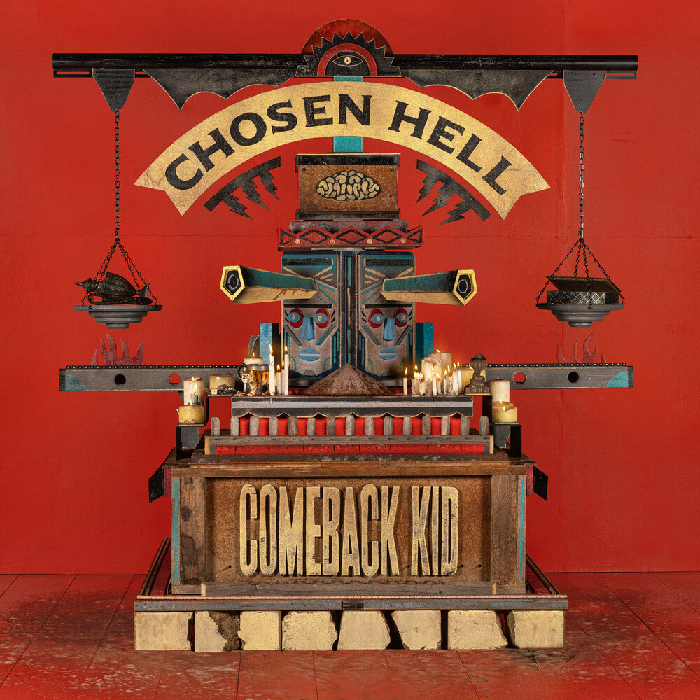 the album cover for Comeback Kid - Chosen Hell [Jewel Case]